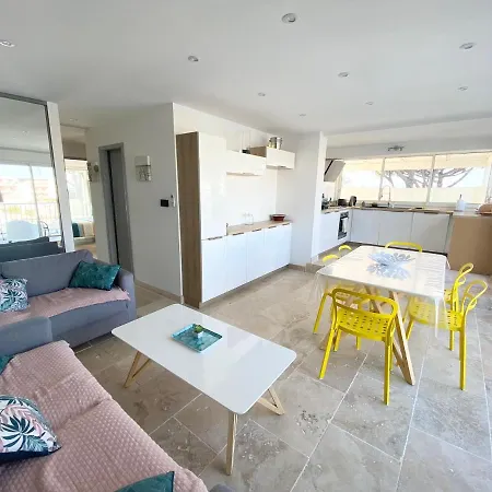 As23077-marina P3-vue Mer, Grande Terrasse,parking Apartmán *